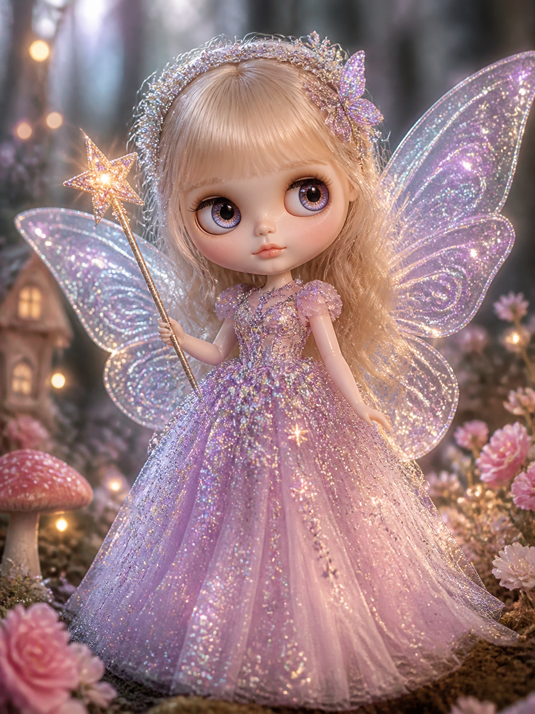 New model Blythe doll fantasy theme template